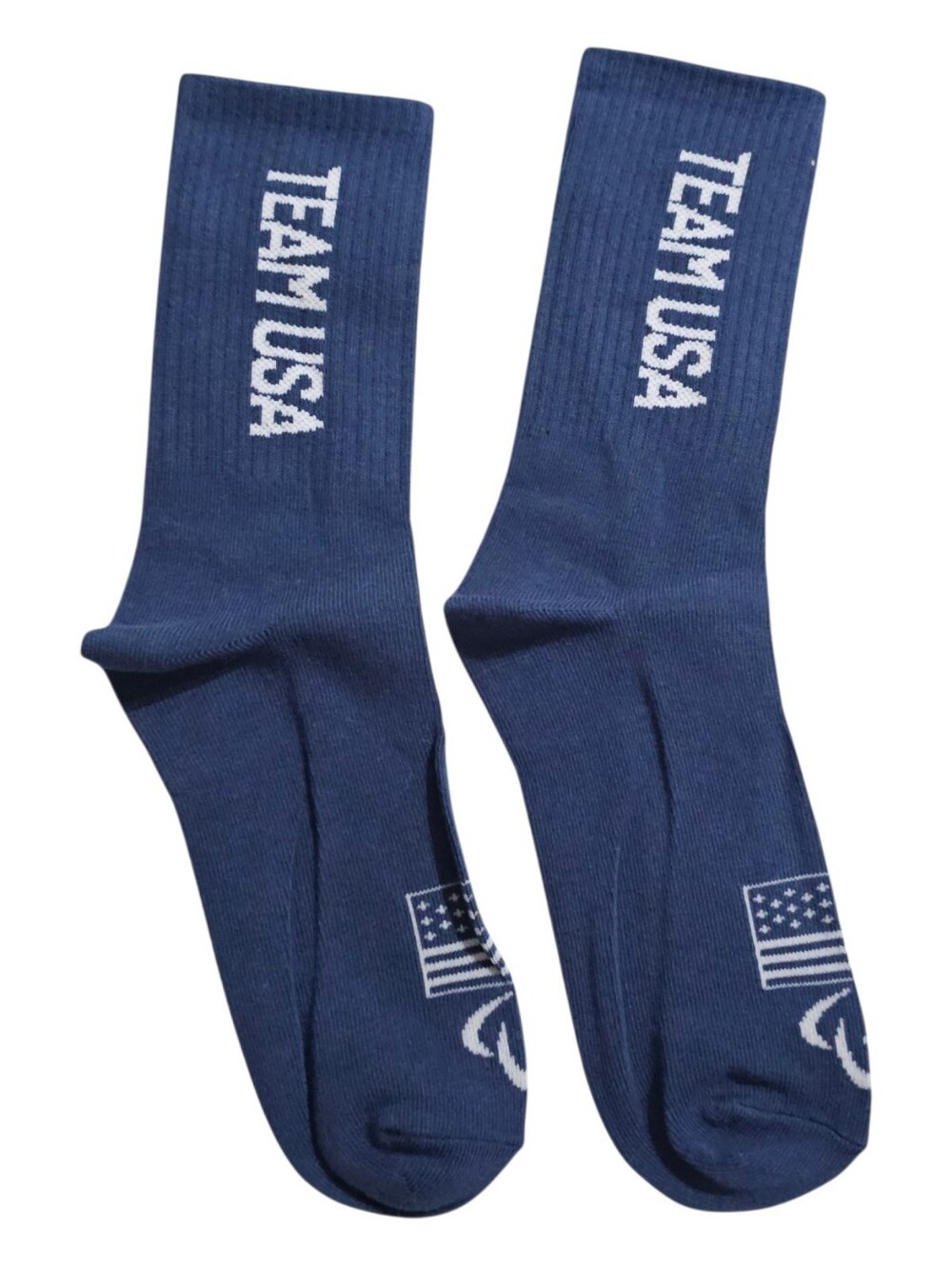 SKIMS Team USA Olympic paralympic Flag Socks Medium